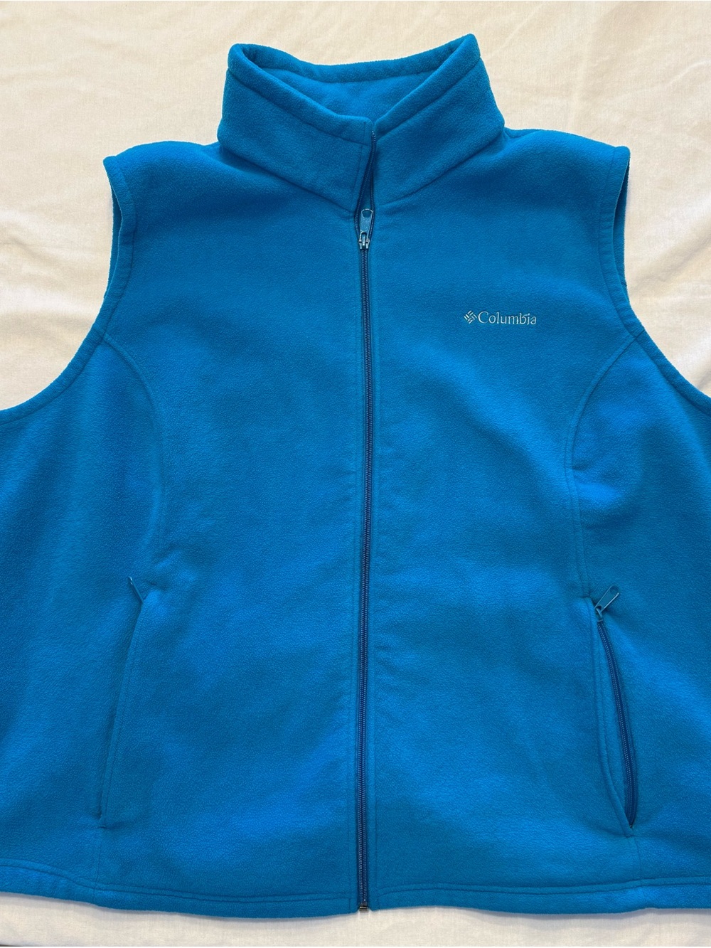Columbia Bright Teal Fleece Vest